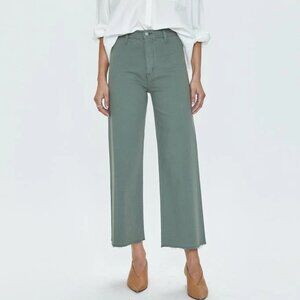 Penny High Rise Wide Leg Jean - Bluff - Size 28